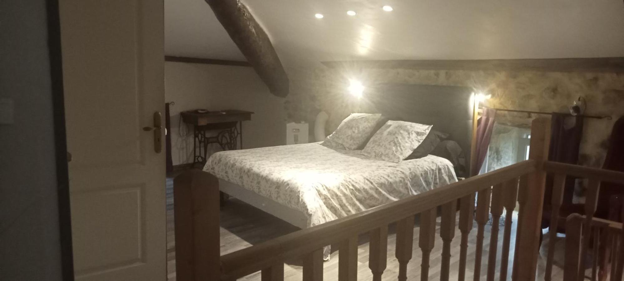 La Dame Blanche Bed and Breakfast Saint-Maurice-dʼIbie Εξωτερικό φωτογραφία